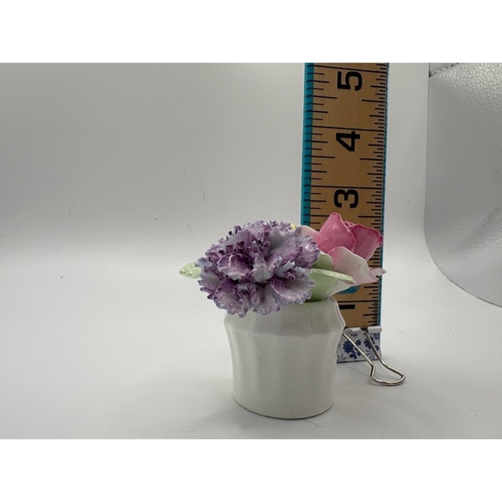 Vintage Porcelain Flower Bouquet Eberling and Reuss England Hand Painted - Picture 7 of 7